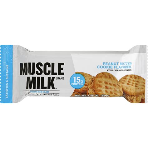 Muscle Milk Protein Bar Peanut Butter Cookie Meriendas De Proteína