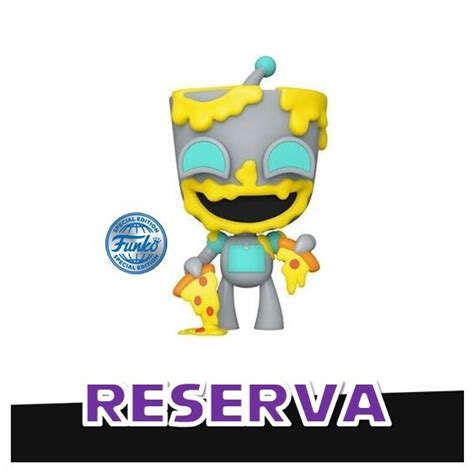 Reserva Funko Pop Gir Eating Pizza Special Edition Invader Zim Nickelodeon