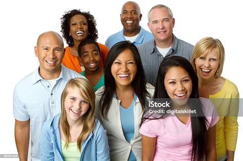 Diverse Group Of People Stock Photo Download Image Now Multiracial