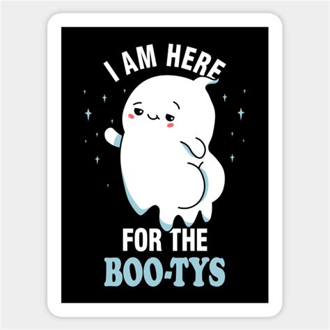sexy halloween ghost booty ghost sticker teepublic