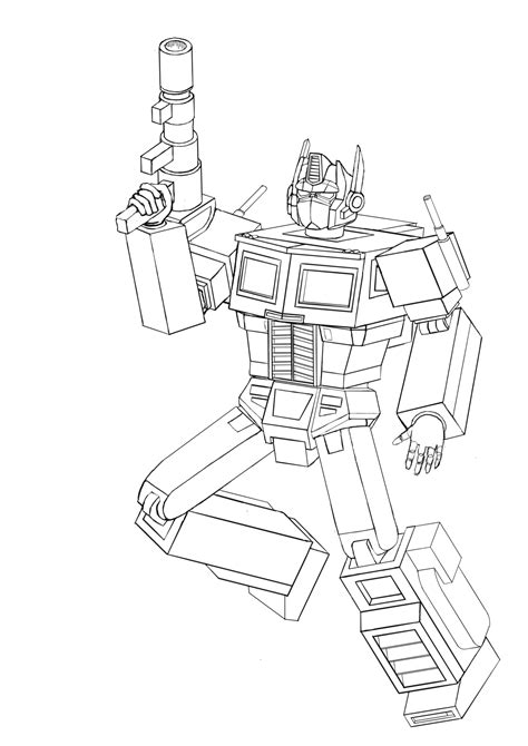 How To Draw Optimus Prime From Transformers Step By S Vrogue Co