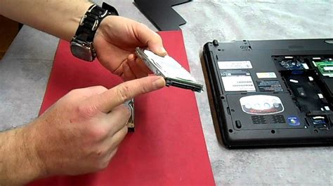 Replacing A Hard Drive On A Toshiba Satellite P775d Laptop