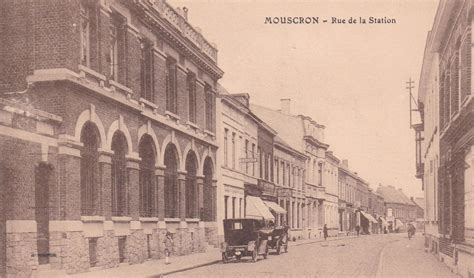 Mouscron Mouscron Rue De La Station Carte Postale Ancienne Et Vue D