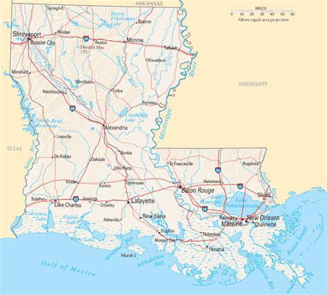 Louisiana Map Listings United States