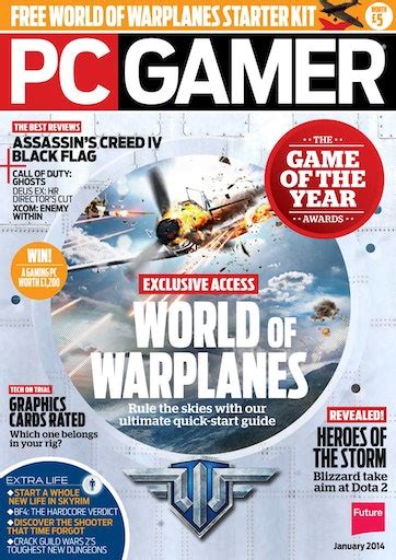 Pc Gamer Uk Edition Magazine January 2014 Back Issue