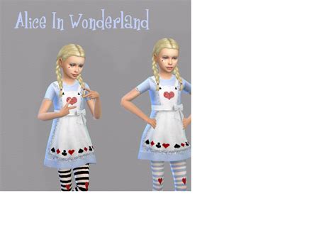 Sims 4 Halloween Kids Children Costume Cosplay Ts4cc Persephaneys