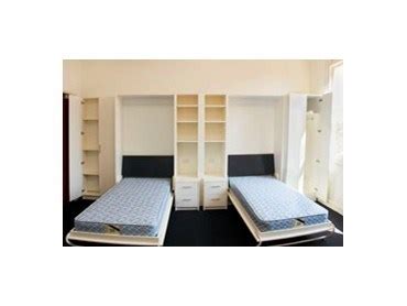 Wall mounted fold away beds from Germaine's Furniture  