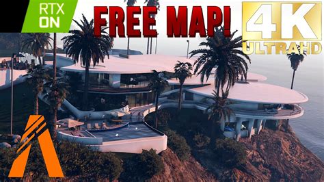Free Mansion For GTA V MLO FiveM Malibu Point Tour Tony Stark Mansion PC Mods K YouTube