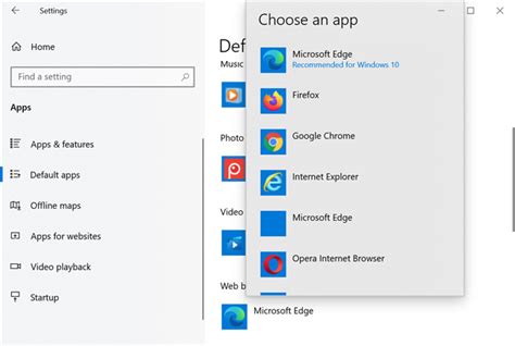How To Make Chrome The Default Browser In Windows 10 Firefox And Opera