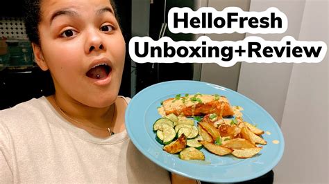 Hellofresh Unboxingreview 🤤 Youtube