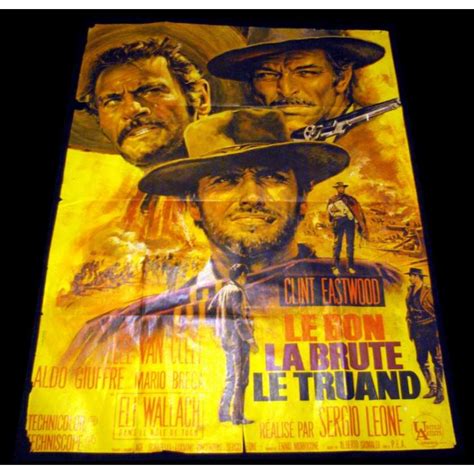 Good The Bad And The Ugly French Original Movie Poster