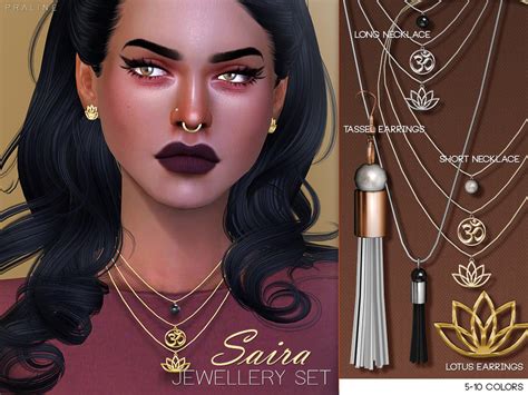 The Sims Resource Saira Jewellery Set