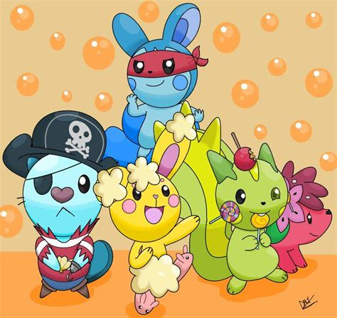 Each with varying personalities and appearances. Pokemon as happy tree friends | Pokémon Amino