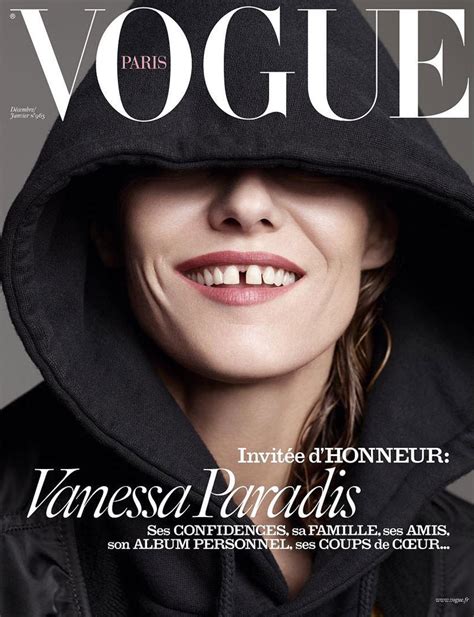 Vanessa Paradis Vogue Paris December 2015 Cover