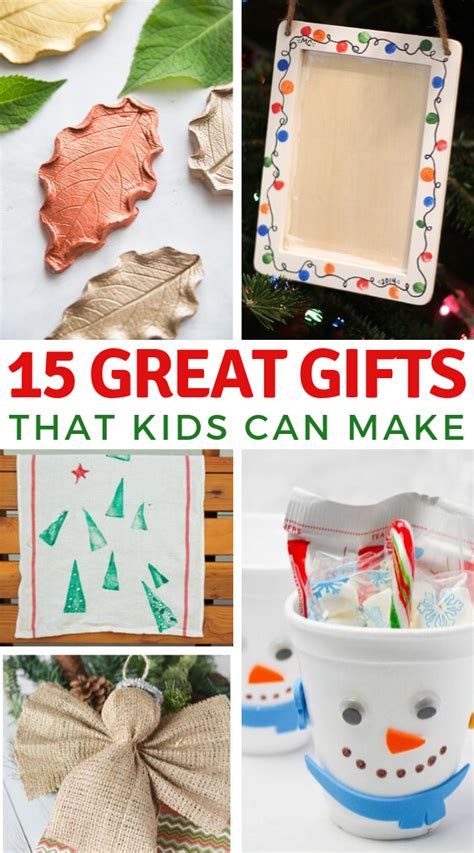 15 Great Gifts Kids Can Make For Christmas  British Columbia Mom