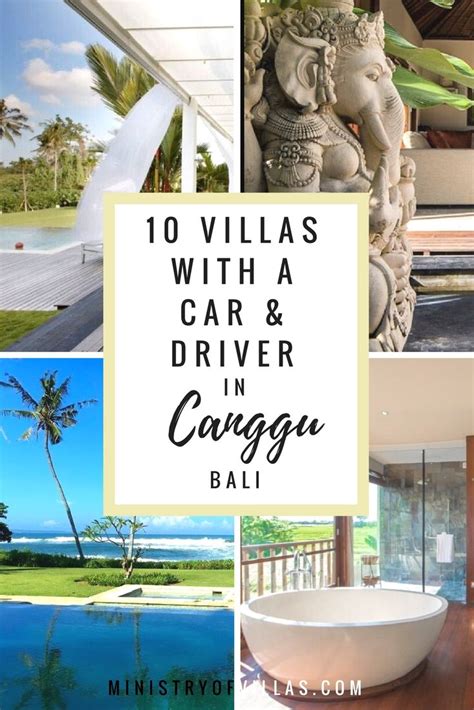 Transport Miss 10 Canggu Villas With A Car And Driver Ministry Of Villas