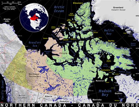 Northern Canada · Public Domain Maps By Pat The Free Open Source