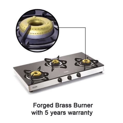 Maybe you would like to learn more about one of these? Buy Glen 3 Burners Gas Stove (CT 1038 GT FB, Stainless ...