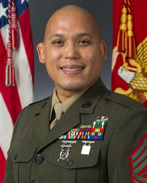 Master Sergeant Michael J Leon Guerrero Marine Corps Training And