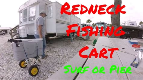 Homemade Fishing Cart Youtube
