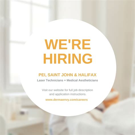 🌟We’re hiring!🌟 We are looking for part-time and full-time Medical