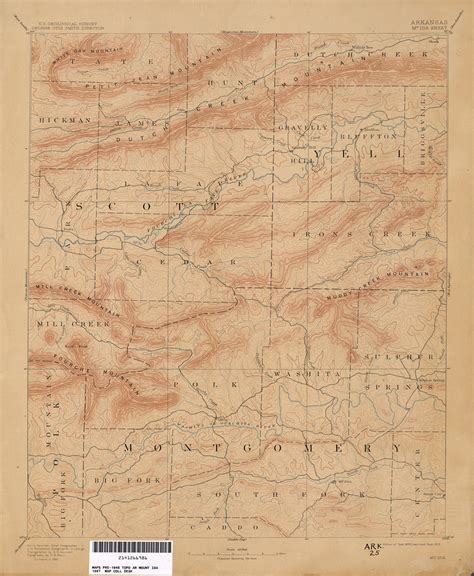 Arkansas Historical Topographic Maps Perry Castañeda Map Collection