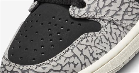 Air Jordan 1 Low Black Cement Cz0790 001 Release Date Nike Snkrs Ph