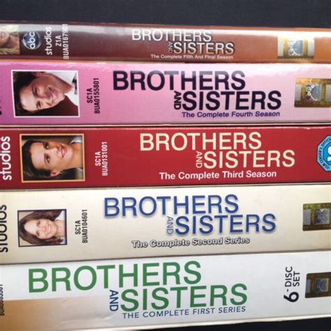 Brothers And Sisters Season 1 5 Dvd 2011 For Sale Online Ebay