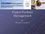 Patent Portfolio Management Software Photos