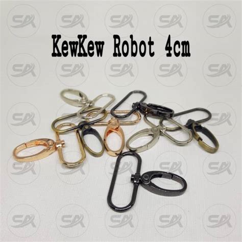 Jual Kewkew Robot Cm Lsn Ring Kaitan Tas Kew Kew Hook Besi