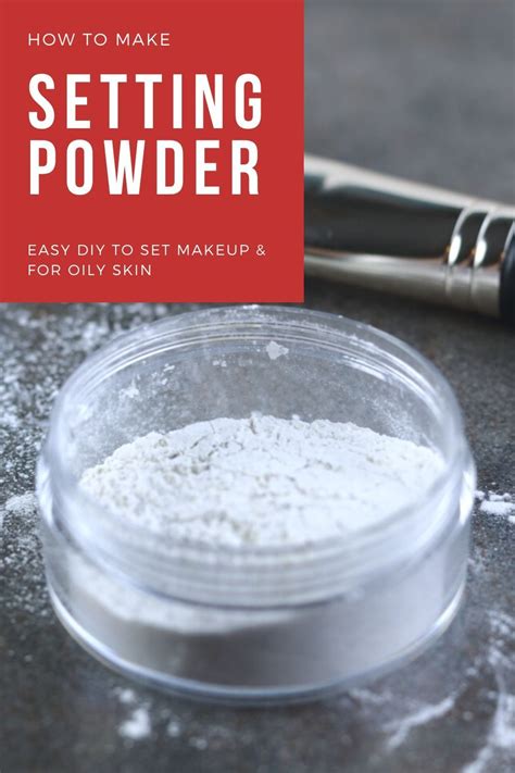 First of all, it sets your makeup (aka keeps it from fading). DIY Finishing Powder Recipe in 2020 | Finishing powder ...