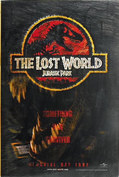 The Lost World Jurassic Park 1997 Poster Us 27274039px
