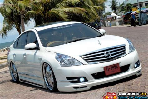 New Nissan Teana 20l Malaysia Specification Review Modified Specs