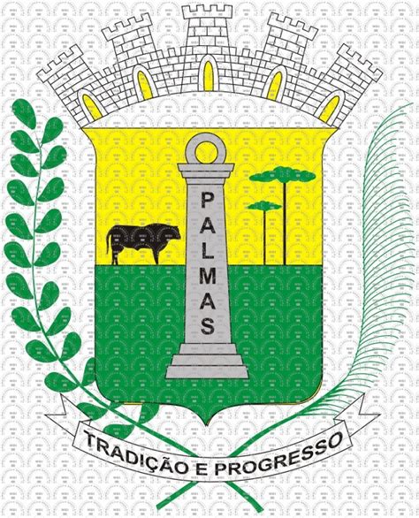 Bras O E Bandeira Da Cidade De Palmas Pr Mbi Com Br