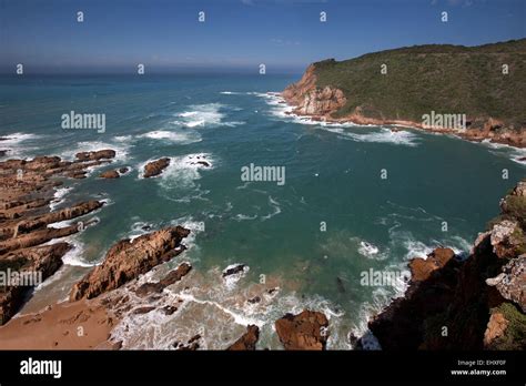 Rock Formations On The Coast Knysna Heads Knysna Western Cape