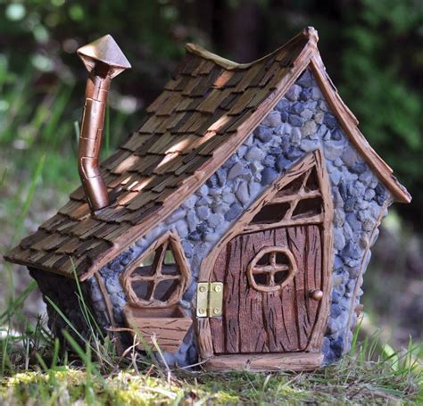 Shingletown Large Pitched Roof Fairy House Fairy Tree Houses Clay