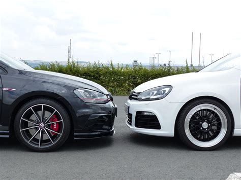 Throwback Tuseday When They Both Werent Lowered Mk7 Clubsport Mk6 R