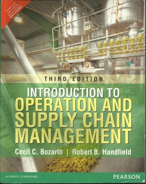 Introduction To Operation And Supply Chain Management First Impression