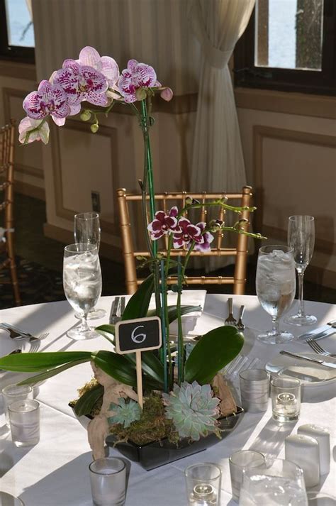 Wedding Decorations Purple Orchids