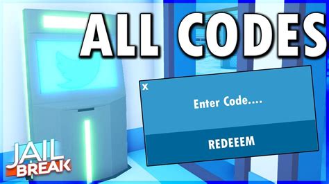 Find an atm, type your code to opened up tab. How To Get Free Jailbreak Roblox Codes 2020 - AmazeInvent