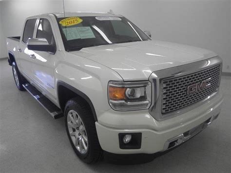 Prices for 2015 gmc sierra 1500s currently range from to , with vehicle mileage ranging from to. 2015 GMC Sierra 1500 Denali 4x4 Denali 4dr Crew Cab 5.8 ft ...
