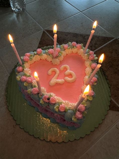 23rd Birthday Cake 🍰 In 2023 23 Birthday Cake 23rd Birthday Happy