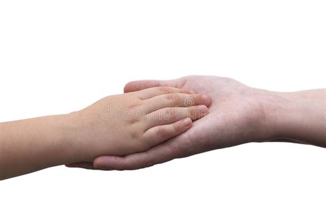 Is Holding Hands Mother And Son Stock Photo Image Of