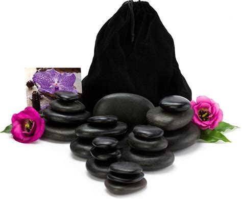 Hot Stone Massage Set Basalt Hotstone Hete Massage Stenen