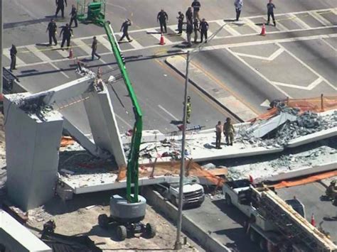 Six Dead In Pedestrian Bridge Collapse At Florida