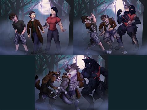 Werewolf Transformation Sequence