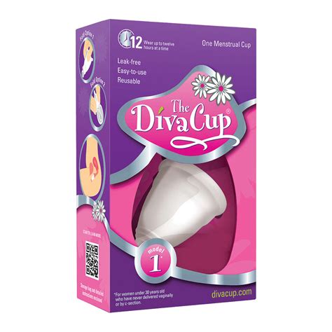 The Diva Cup Reusable Silicone Menstrual Cup
