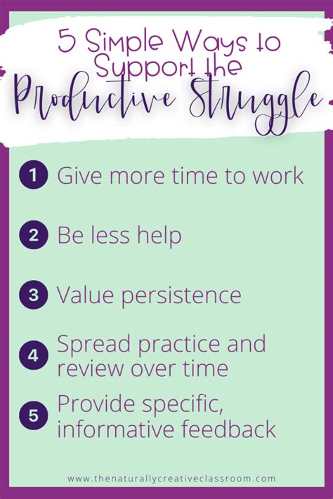 How To Unleash The Astounding Power Of Productive Struggle Activities