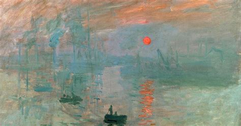 Claude Monet Impression Sunrise 1872 3 Minutos De Arte
