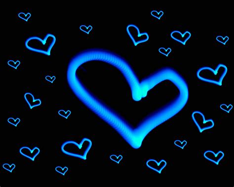 Blue Heart Aesthetic Pc Wallpapers Wallpaper Cave